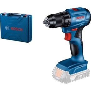   Bosch GSR 185-LI Akkus fúrócsavarozó 2x GBA 18V 2.0 Ah akkuval, töltővel, kofferben 06019K3000