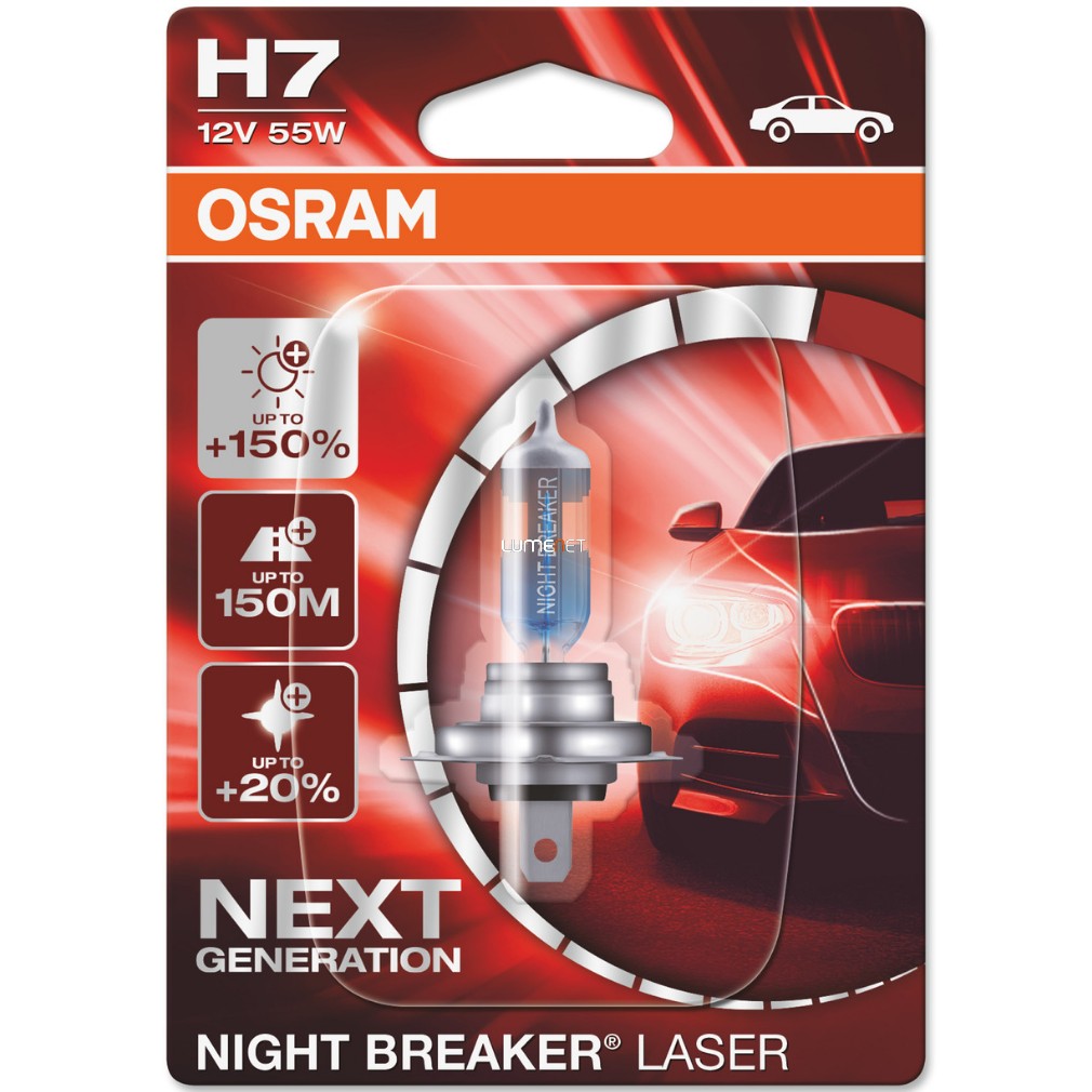 Osram Night Breaker Laser H7 150%