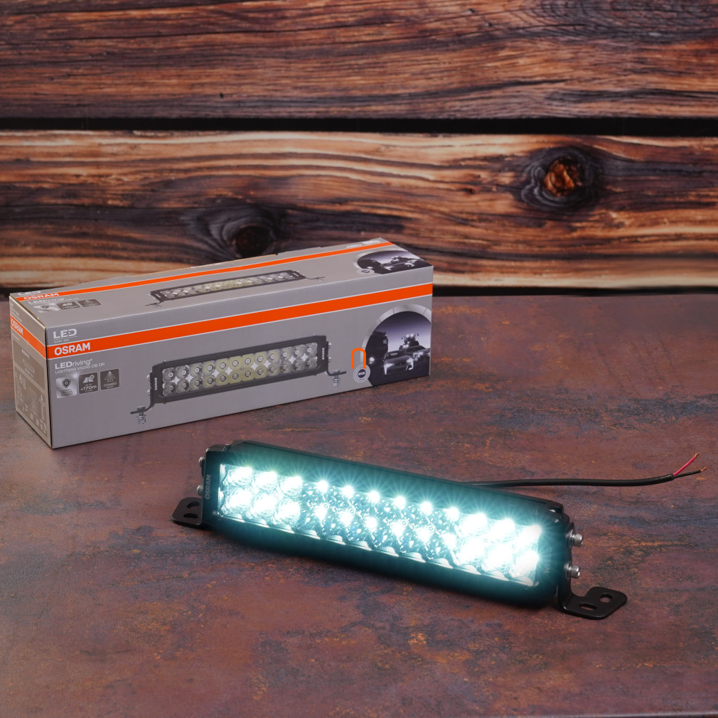 OSRAM Lightbar VX250-CB LED fényhíd, kombinált fénynyaláb, akár 170 m hatótáv, 2100 lm fényáram, 12/24 V-os rendszerhez, IP67 védelem, LEDDL117-CB, Combo Beam