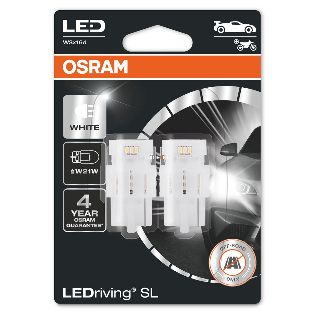 Osram LEDriving SL 7505DWP CW-02B W21W 12V 1,4W 6000K 2db/bliszter