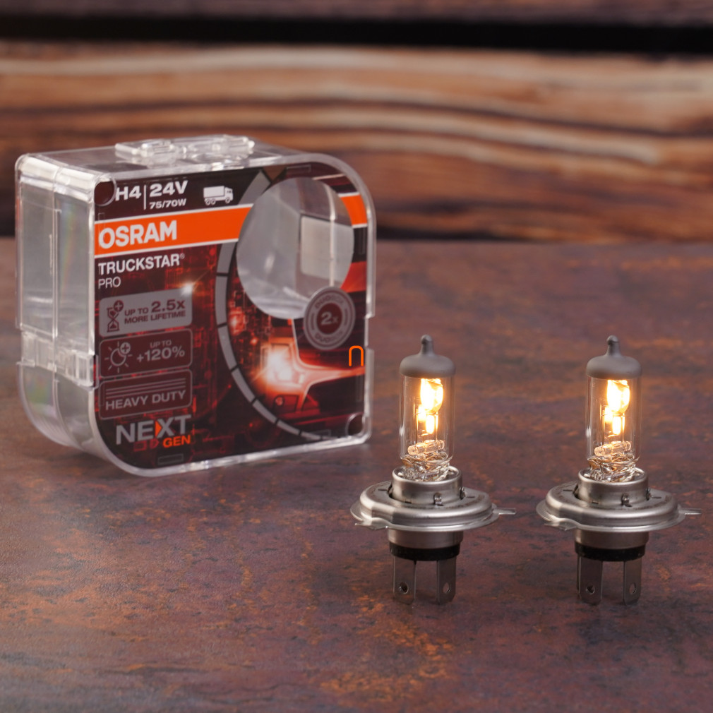 Osram Truckstar Pro 64196TSP H4 24V 2db/csomag