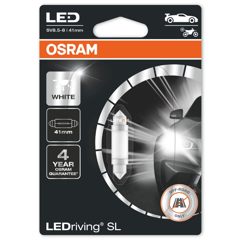 Osram LEDriving Standard 6413DWP C10W 6000K 41mm bliszter