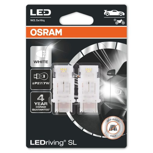 Osram LEDriving SL 3157DWP-02B P27/7W 12V 1,7W 6000K 2db/bliszter