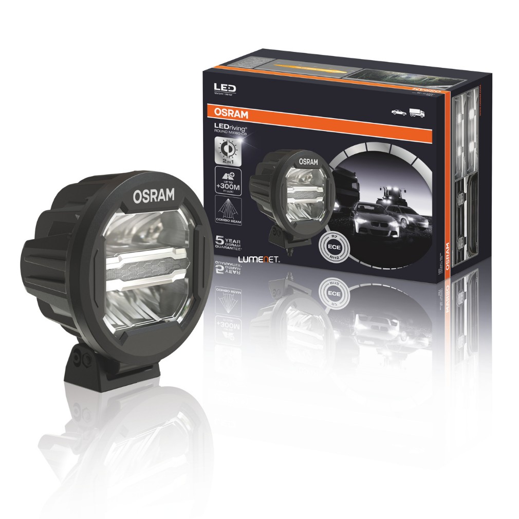 Osram LEDriving Lightbar MX180-CB LEDDL111-CB 12/24V 39/1W kiegészítő távolsági LED lámpa Combo Beam