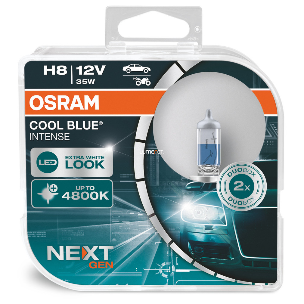 Osram Cool Blue Intense NG H8 2db/csomag