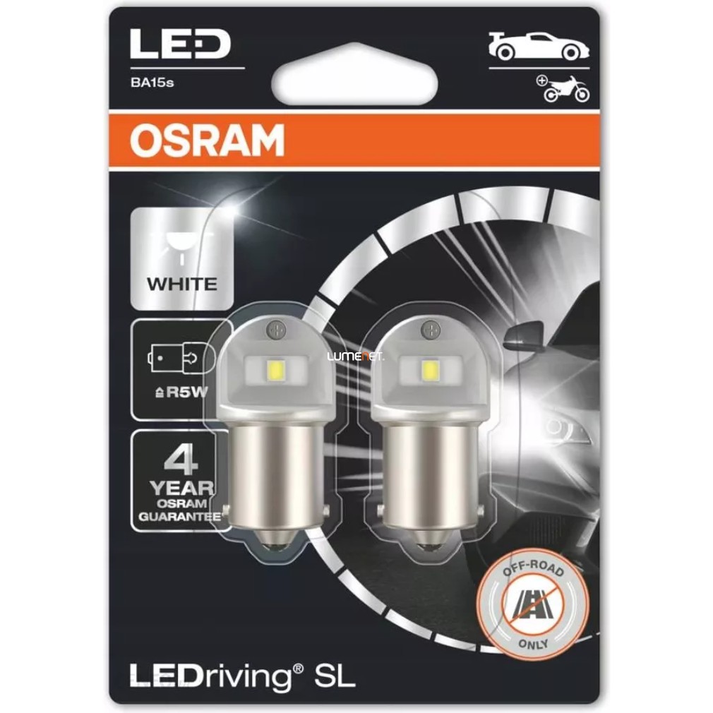 Osram LEDriving SL R5W BA15s 6000K 2db/bliszter