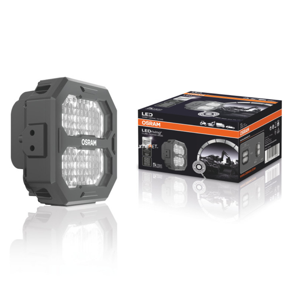 Osram LEDriving Cube PX2500 Wide 12/24V 27W LED munkalámpa