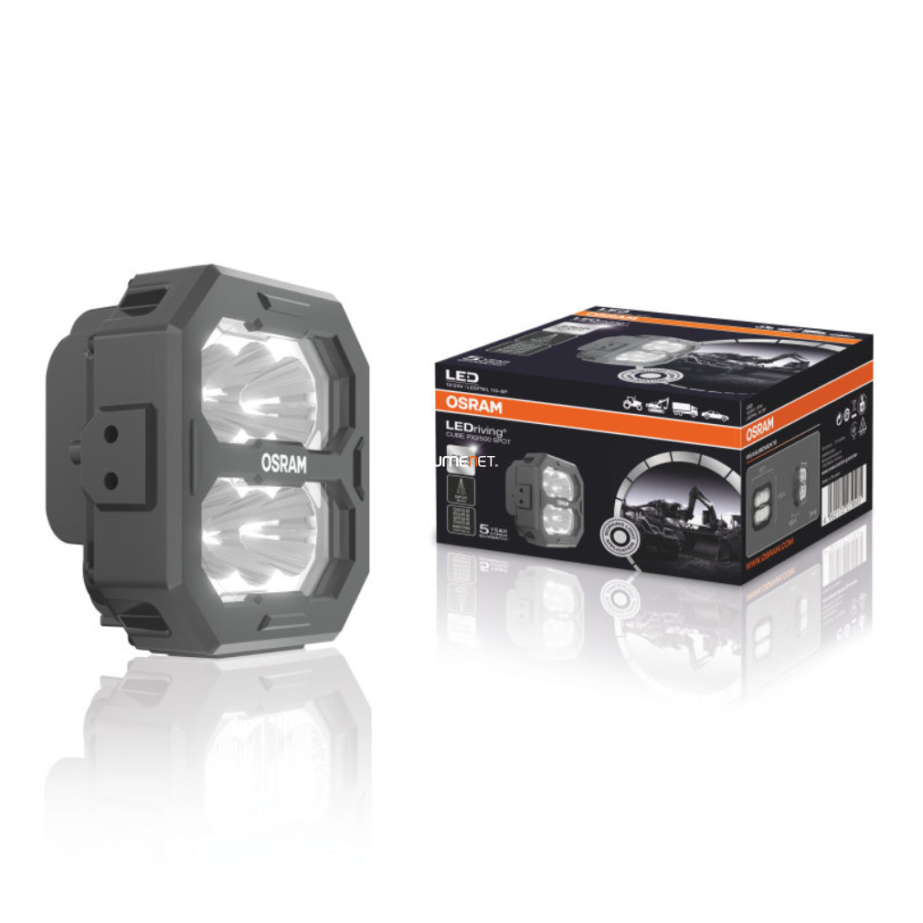 Osram LEDriving Cube PX2500 Spot 12/24V 27W LED munkalámpa