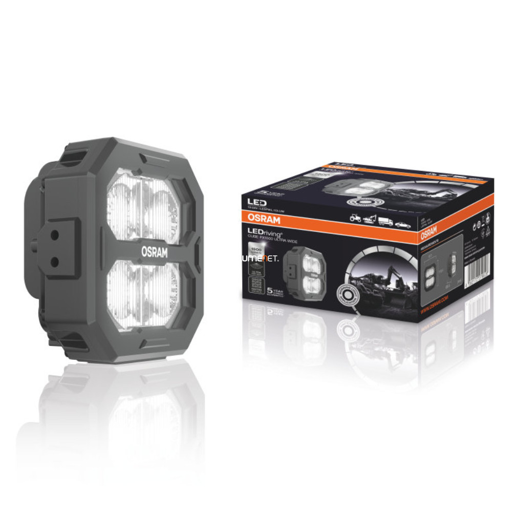 Osram LEDriving Cube PX1500 Ultra-Wide 12/24V 15W LED munkalámpa