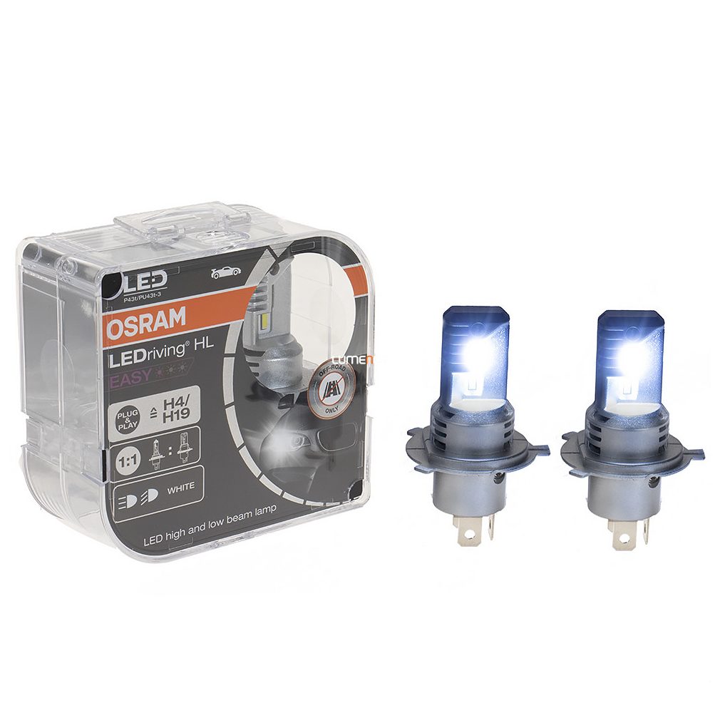 Bontott csomagolású Osram LEDriving HL EASY H4/H19 LED fényszóró lámpa 2db/csomag
