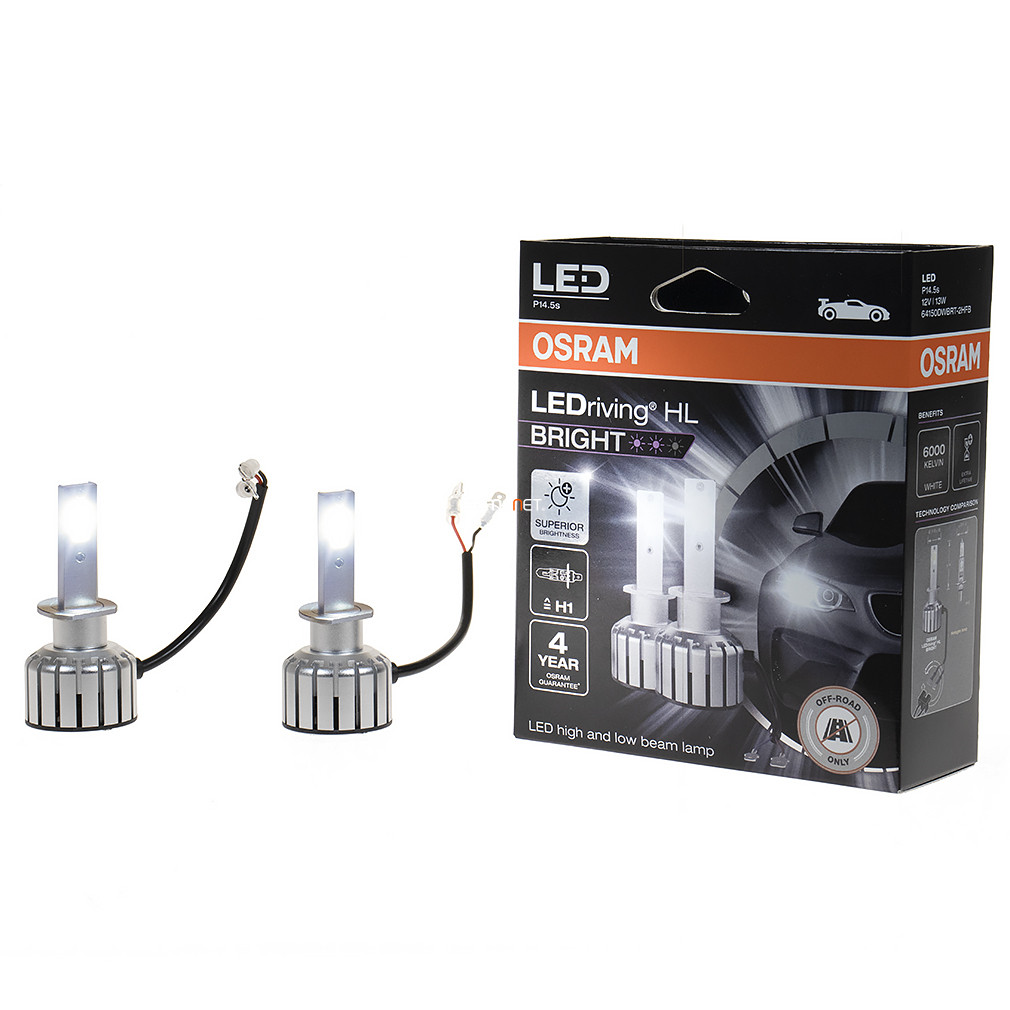 Osram LEDriving HL BRIGHT SB H1 LED fényszóró lámpa 2db/csomag