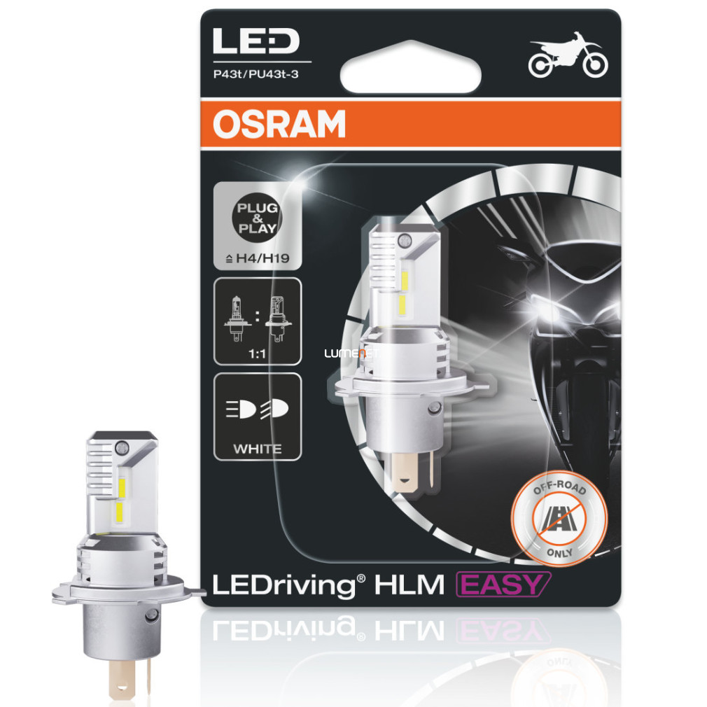 Osram LEDriving HLM EASY H4/H19 LED motorkerékpár izzó