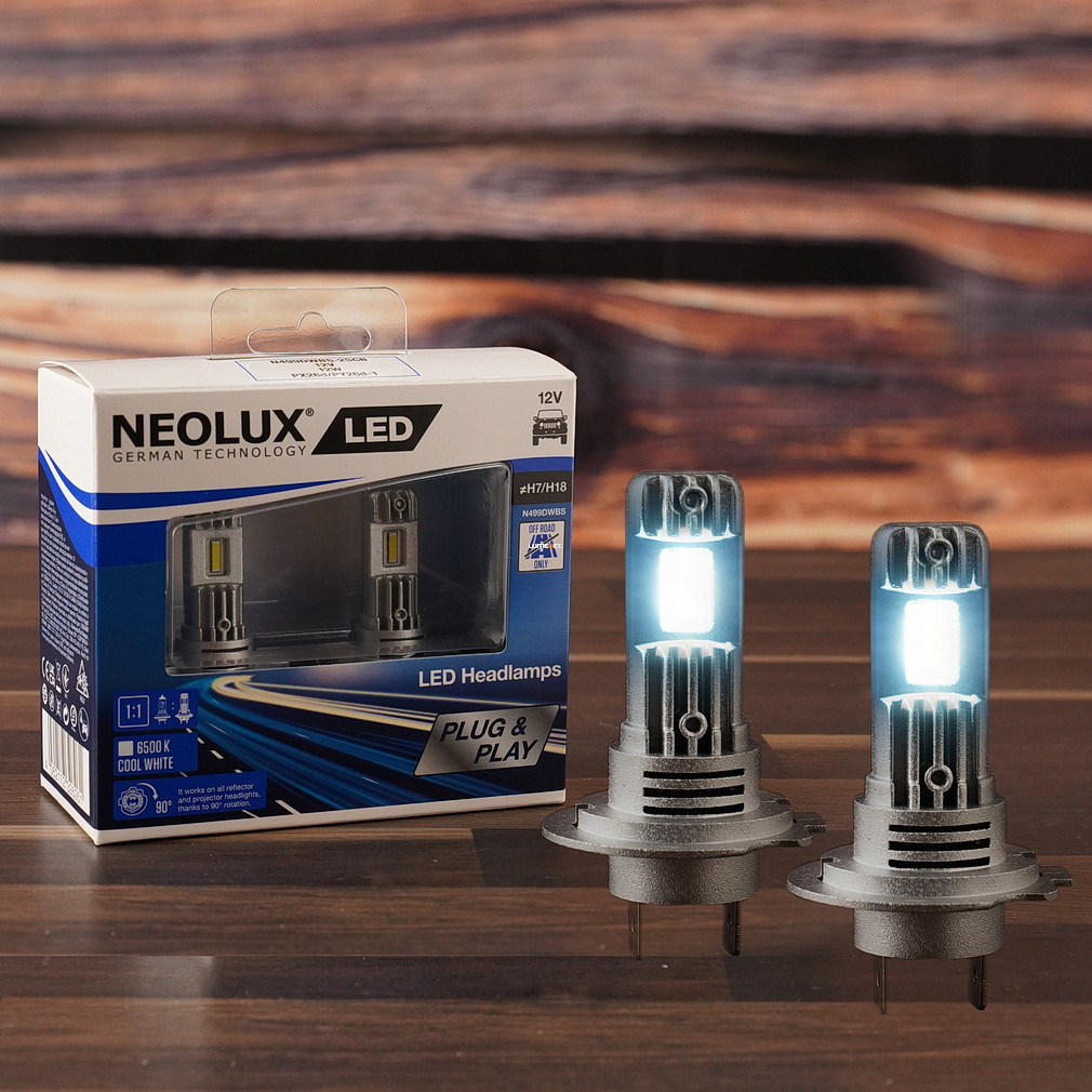 Bontott csomagolású Neolux H7 LED 6500K 2db/csomag