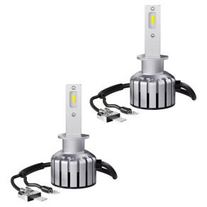   Osram LEDriving HLT Bright +300% H1 teherautós LED tompított és távolsági fényszóró szett, 24V rendszerhez, 6000K színhőmérséklet, 1500 lumen fényáram, P14.5s foglalat, 64155DWBRT-2HFB, 2 darab/csomag