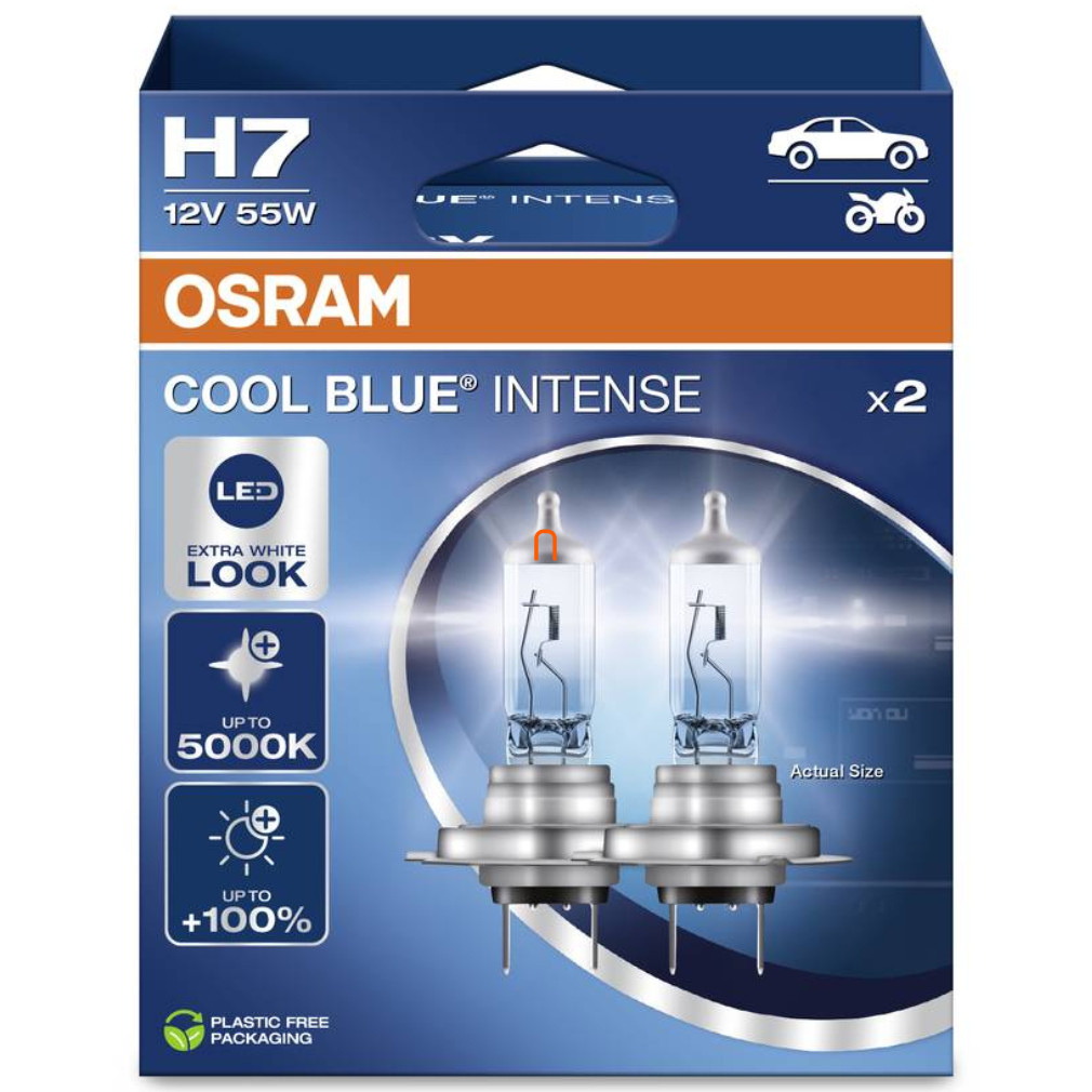 Osram Cool Blue Intense NextGen H7 +100% 2db/csomag