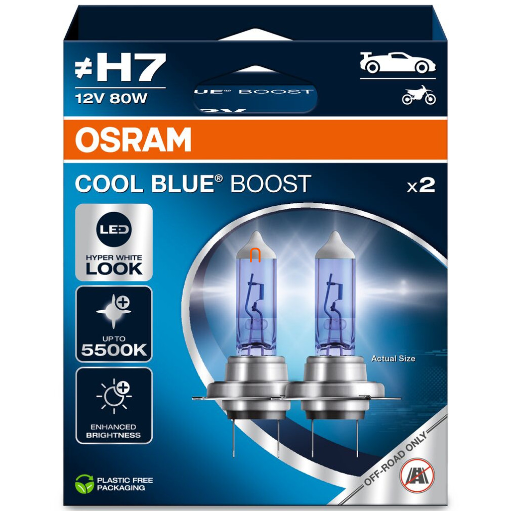 Osram Cool Blue Boost H7 NG 2db/csomag