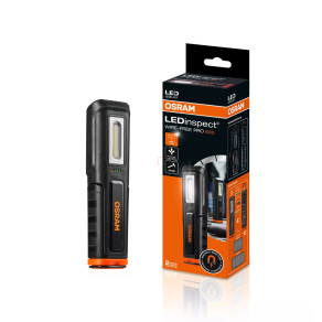   Osram LEDinspect Wire-Free Pro 600 LED szerelőlámpa, 600 lumen, vezeték nélküli töltés opció, mágneses talp és akasztó, IP54/IK08 védelem, LEDIL421