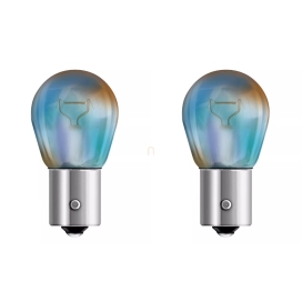   Osram Diadem Chrome Next Gen PY21W segédizzó, borostyánsárga fény csak működés közben, homogén króm megjelenés, 12 V, 7507DC-2BL, 2 darab/bliszter