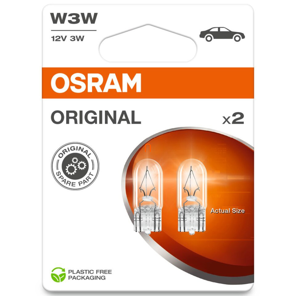 Osram Original 2821-02B W3W 12V 2db/bliszter