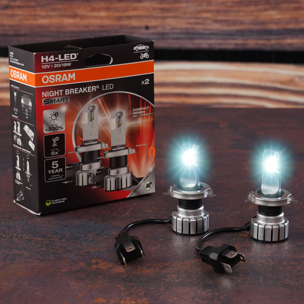 Osram Night Breaker Smart H4 autóizzó, 2 darabos