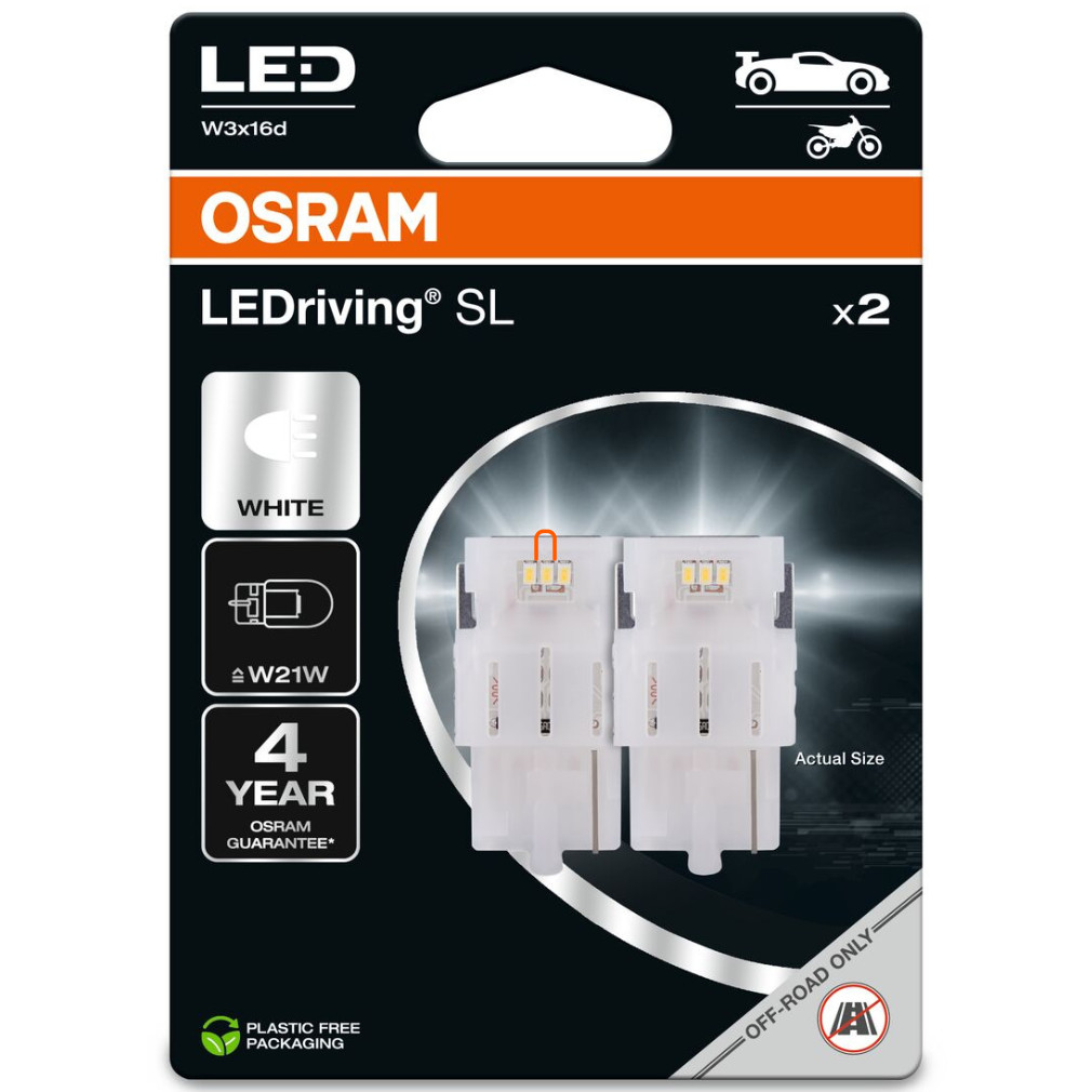 Osram LEDriving SL 7505DWP CW-02B W21W 12V 1,4W 6000K 2db/bliszter