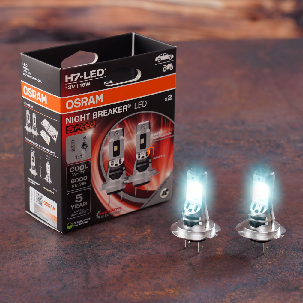 Osram Night Breaker LED Speed H7 2db/csomag