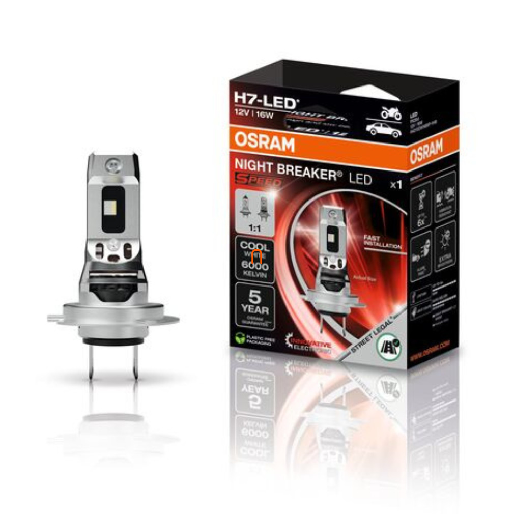 Osram Night Breaker LED Speed Motocycle H7 1 darabos