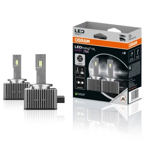   Osram LEDriving HL Easy Xen D1S, hidegfehér LED tompított és távolsági fényszóró (xenon kiváltó), 6500 K színhőmérséklet, D1S foglalat, ultrakompakt kialakítás, 2db/csomag, 66140DWESY-2HB