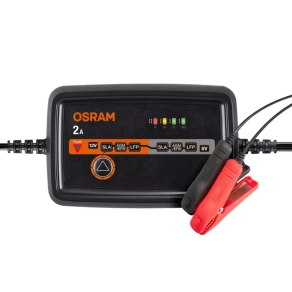   Osram Batterycharge 1002 akkumulátortöltő, 2 A, 6/12 V, lítium akkumulátorhoz is – OEBCS1002