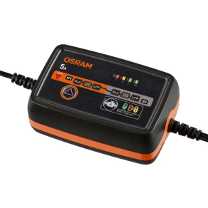   Osram Batterycharge 1005 akkumulátortöltő, 5 A, 6/12 V, lítium akkumulátorhoz is – OEBCS1005