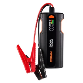   Osram Batteryjumpstart Lítium indítássegítő, 2000 A, 16 000 mAh, USB-C gyorstöltéssel – OJS040