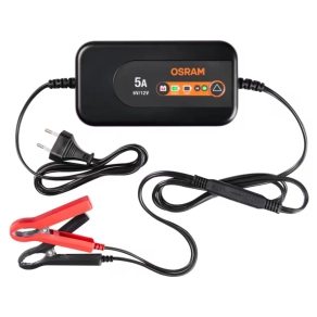   Osram BatteryCharge 815 akkumulátortöltő, 5 A, 12 V, lítium akkumulátorhoz is – OEBCS815