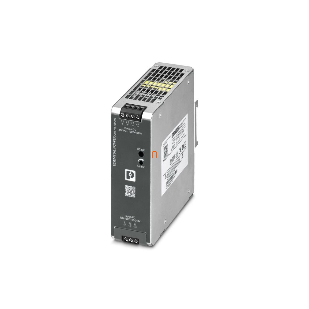 Tápegység 24VDC 120W Phoenix Contact PS-EE-2G/1AC/24DC/120W/SC 5A DIN-sínre, 1234302