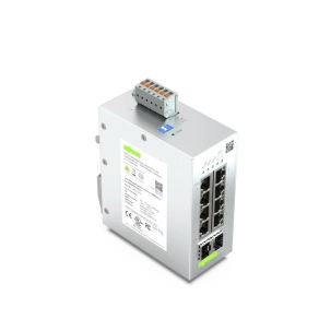   Wago lean Menedzselhető Switch, 8xRJ-45, 2xSFP port (852-1813)
