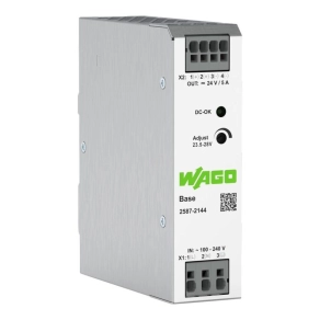   Wago kapcsolóüzemű tápegység, 24 V DC, 120 W, 5 A, DIN sínre szerelhető (2587-2144)