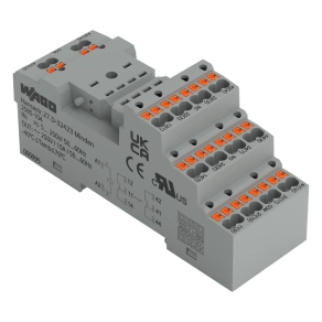 Wago 2585-104 reléaljzat, 4 váltóérintkező