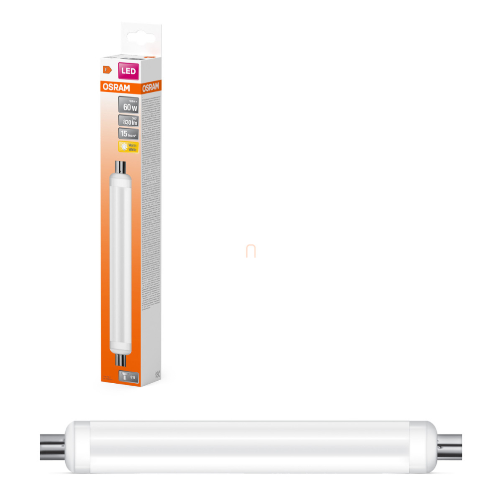 Osram S19 s LED fénycső 9W, 830 lm, 2700 K, melegfehér, fehér műanyag-60 W izzó helyett - Star Special