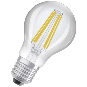 Osram E27 LED, 2,6 W, 481 lm, víztiszta búra (Classic-B)
