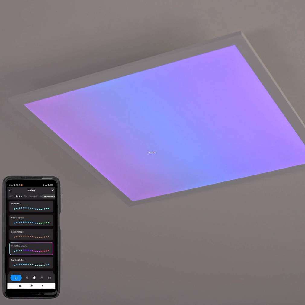 Ledvance Smart+ WIFI okos mennyezeti színes LED panel, 24 W (Planon Magic RGB)