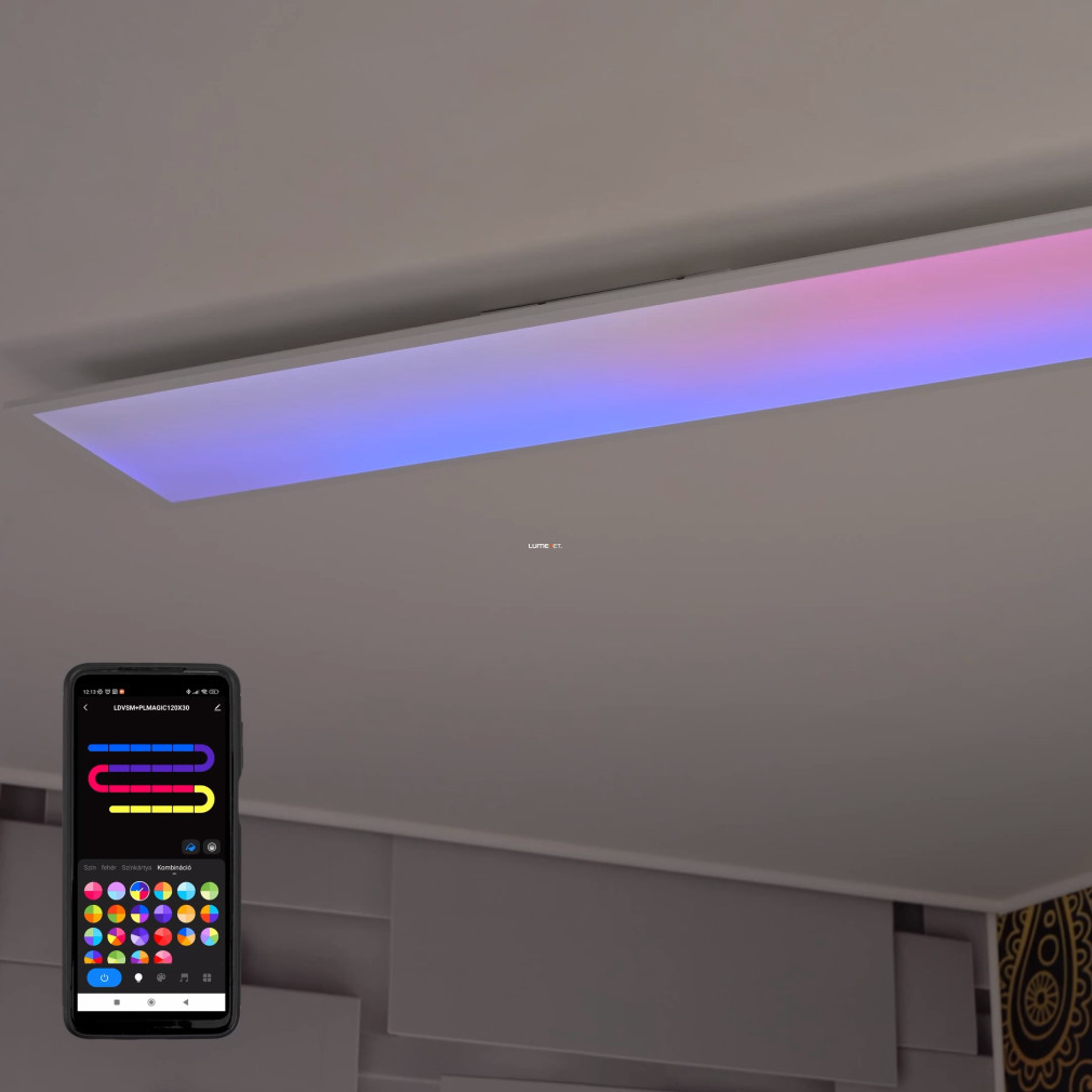 Ledvance Smart+ WIFI okos mennyezeti színes LED panel, 36 W (Planon Magic RGB)