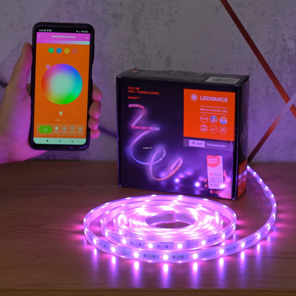 Ledvance Smart+ WIFI kültéri okos LED szalag 3 méteres (RGBW)