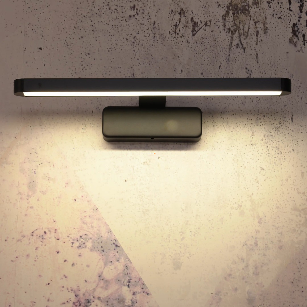 Ledvance kapcsolóval szabályozható tükörvilágító LED lámpa, 7 W, 40 cm, fekete (Orbis Disc Bar)