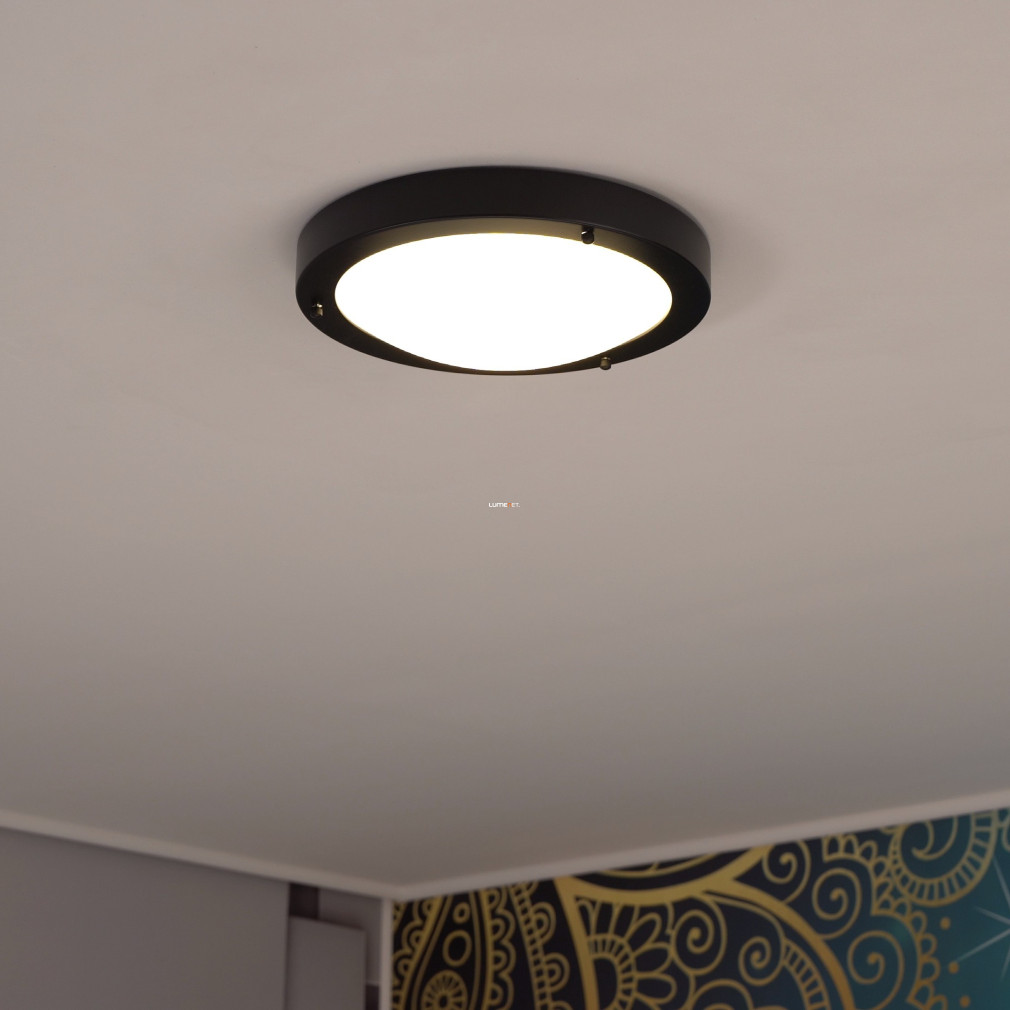 Ledvance fürdőszobai mennyezeti lámpa, fekete (310 mm)