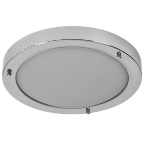   Ledvance Bathroom Ceiling – Krómozott mennyezeti lámpa fürdőszobába, 310mm átmérő, E27 foglalat, IP44