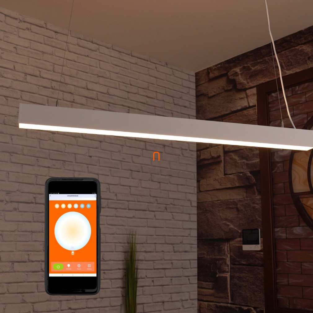 Ledvance Smart+ WIFI Sun@Home okos mennyezeti LED lámpa, 50 W, hidegfehér/melegfehér, 4200 lm