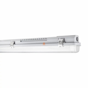   LED Por- és páramentes üres lámpatest 1x36W méret, LED csőhöz szerelve PC búra IP65 4099854118098 DAMP PROOF HOUSING Ledvance