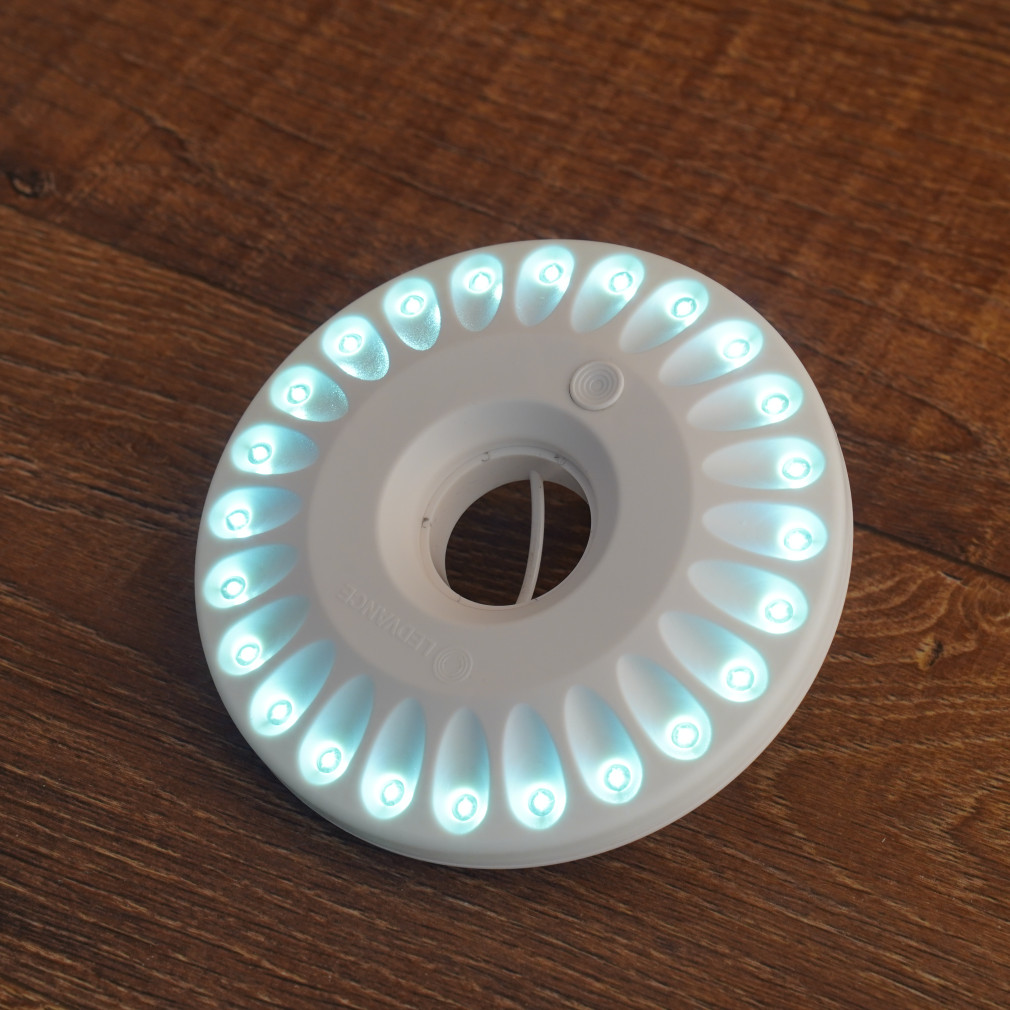 Ledvance felakasztható LED kemping lámpa, elemes, 120 lm (Value Class Flashlight)