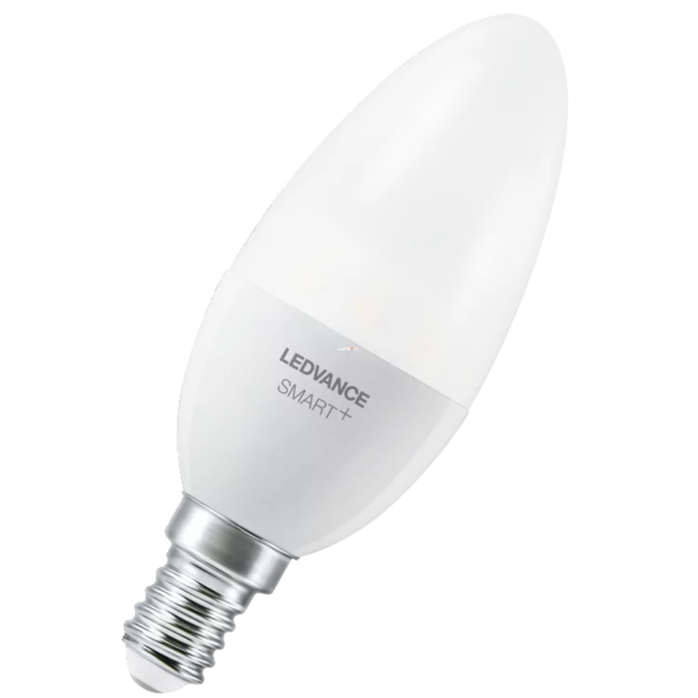 Ledvance Smart+ Matter E14 LED gyertya forma, 4,9 W, 470 lm (Multicolor-RGBW)