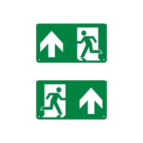   Vészvilágító piktogramm felfele mutató Ledvance EM EXIT PICTO UP EUE 4099854261350