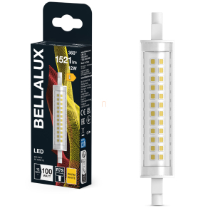   Bellalux R7s LED 12W, 1521 lm, 2700 K, melegfehér, fehér, műanyag-100 W izzó helyett - Special Slim Line